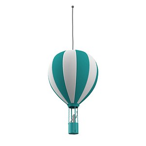 3D model hot air ballon