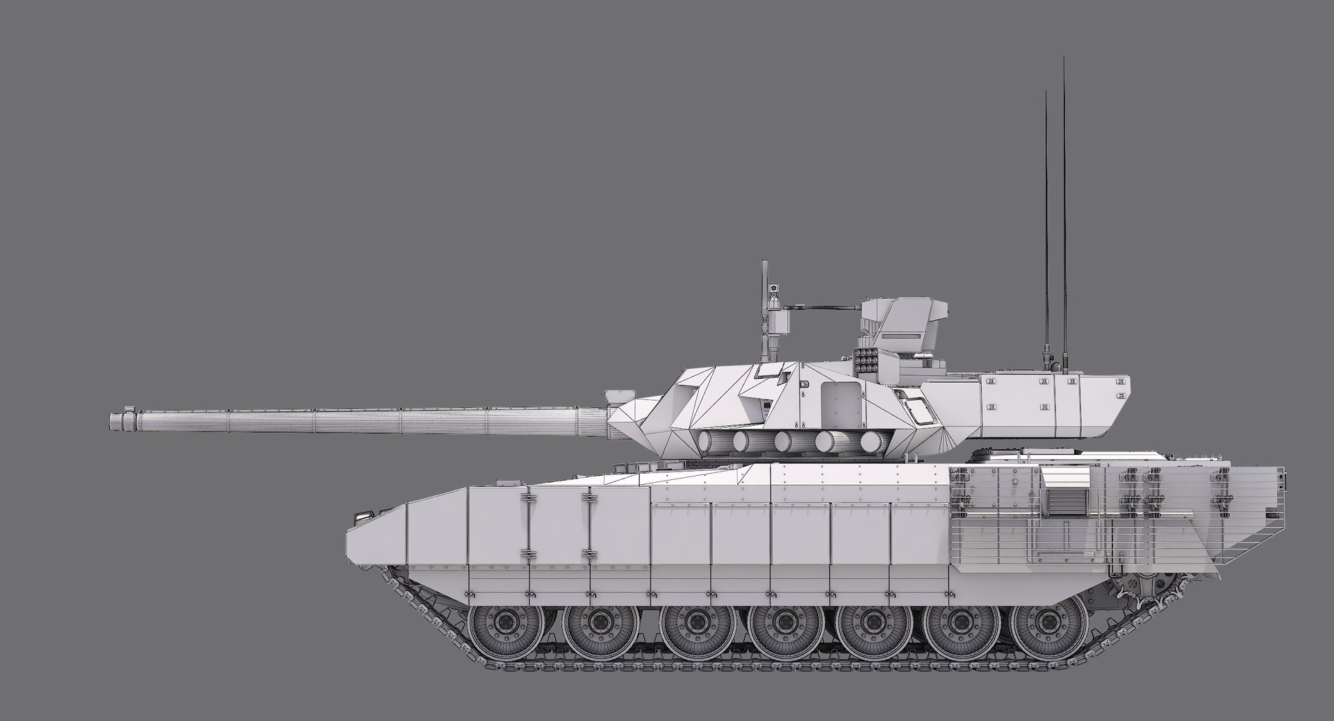 3D t-14 armata desert camo - TurboSquid 1278647