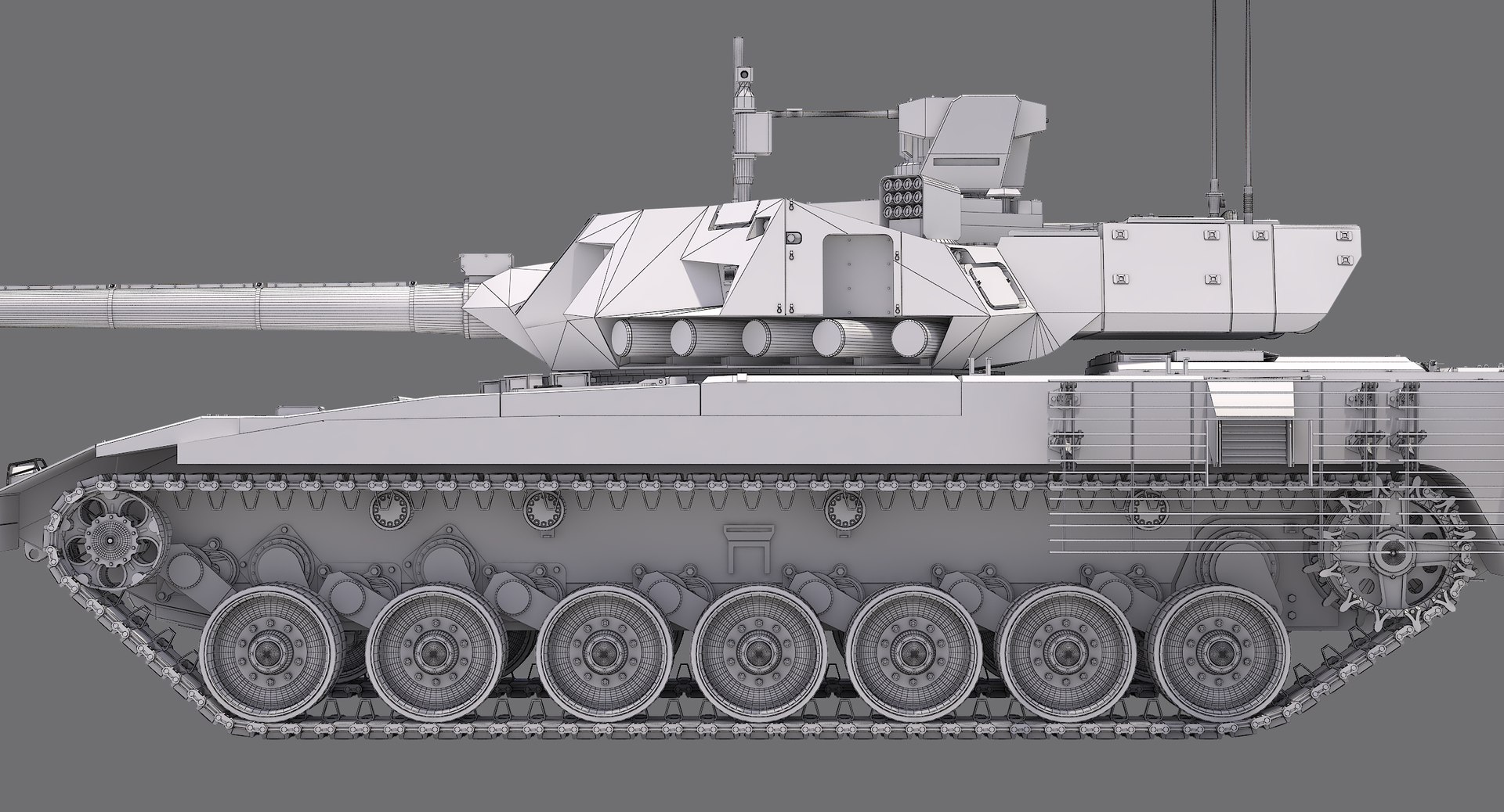 3D t-14 armata desert camo - TurboSquid 1278647