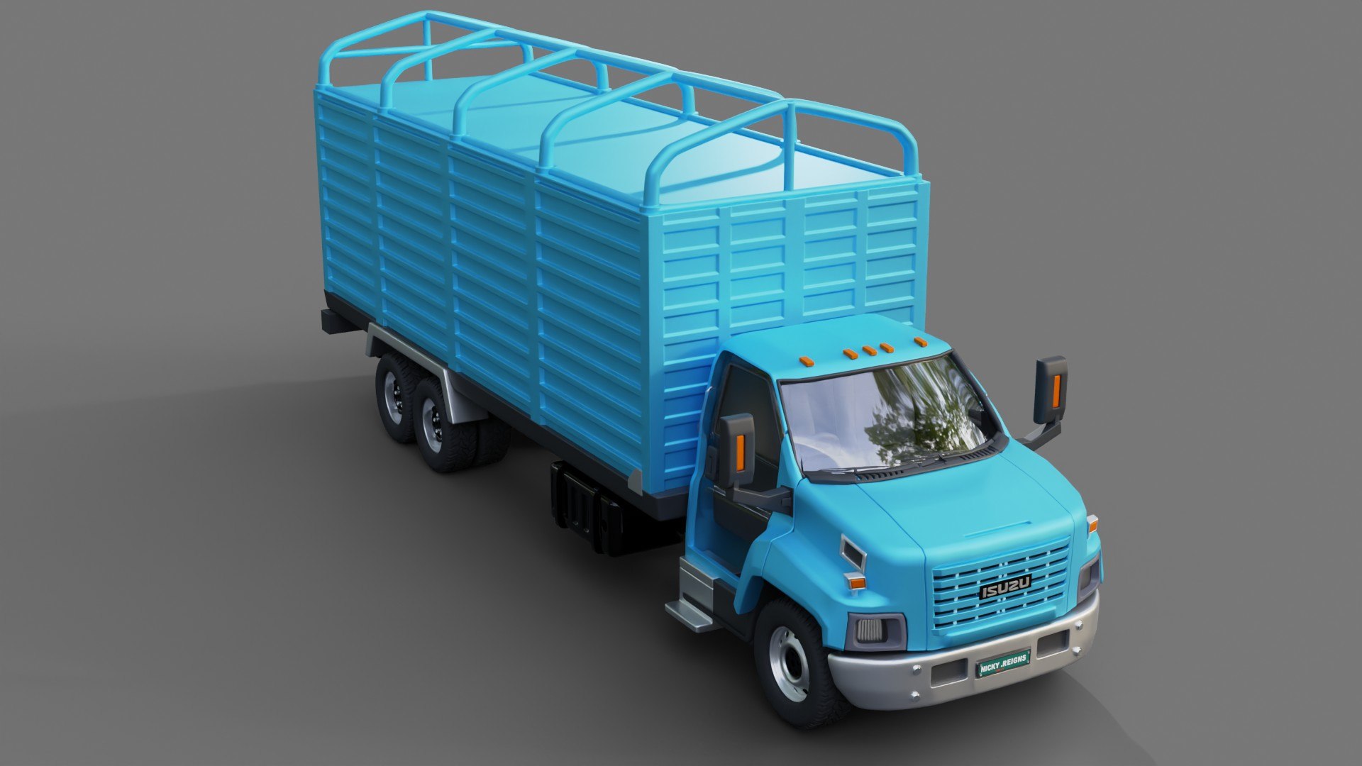 3D Isuzu H-Series Cargo Truck https://p.turbosquid.com/ts-thumb/ZL/bQfXWI/nR/isuzuhseriescargotruckrenderpreview0016/jpg/1788923867/1920x1080/fit_q87/1a1f6751cbd5e0222d2c0a68caba66f50e05a2a2/isuzuhseriescargotruckrenderpreview0016.jpg