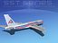 Boeing 707-320 SS American Air Frieght