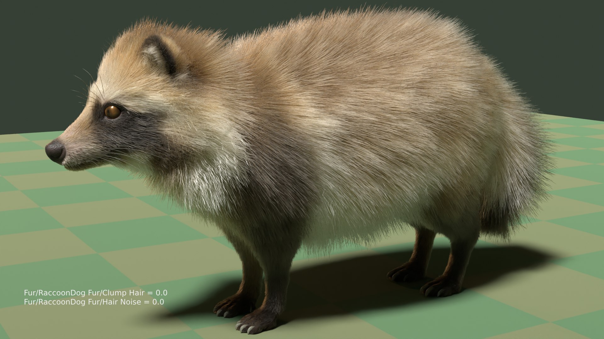 3D Model Raccoon Dog - TurboSquid 2127604