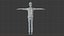 Man Cartoon Asmert Low-poly 3D model
