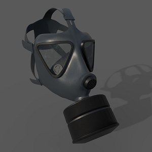 Gas Mask 3D model