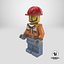 Operaio Lego Minifig 1