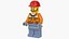 Operaio Lego Minifig 1