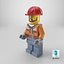 Operaio Lego Minifig 1