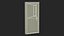 Steel Personnel Door 3D model