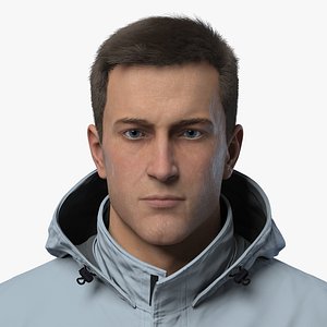3D Model Realistic Man Jack