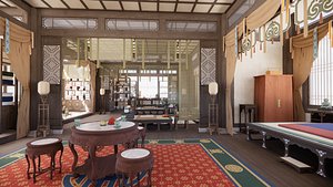 Ancient Chinese interior design-A2