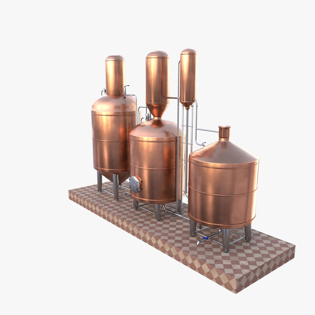 3D Alcohol distillation tank V2 model https://p.turbosquid.com/ts-thumb/ZM/4VWNYg/L8/alchol_distillation_tank_v2_0011/jpg/1785400252/1920x1080/fit_q87/a881293532fa358d428006e390f610f6cb875865/alchol_distillation_tank_v2_0011.jpg