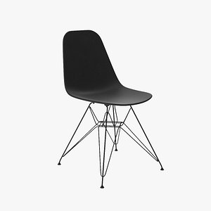 Eames Plastic Side Chair DSR