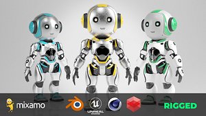 Download 3D Robot Collada Models - TurboSquid