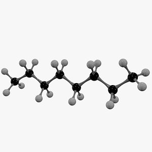 Octane Molecule model