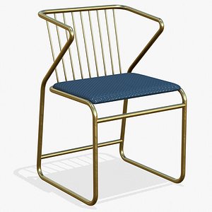 Luxury Dining Chair 3D