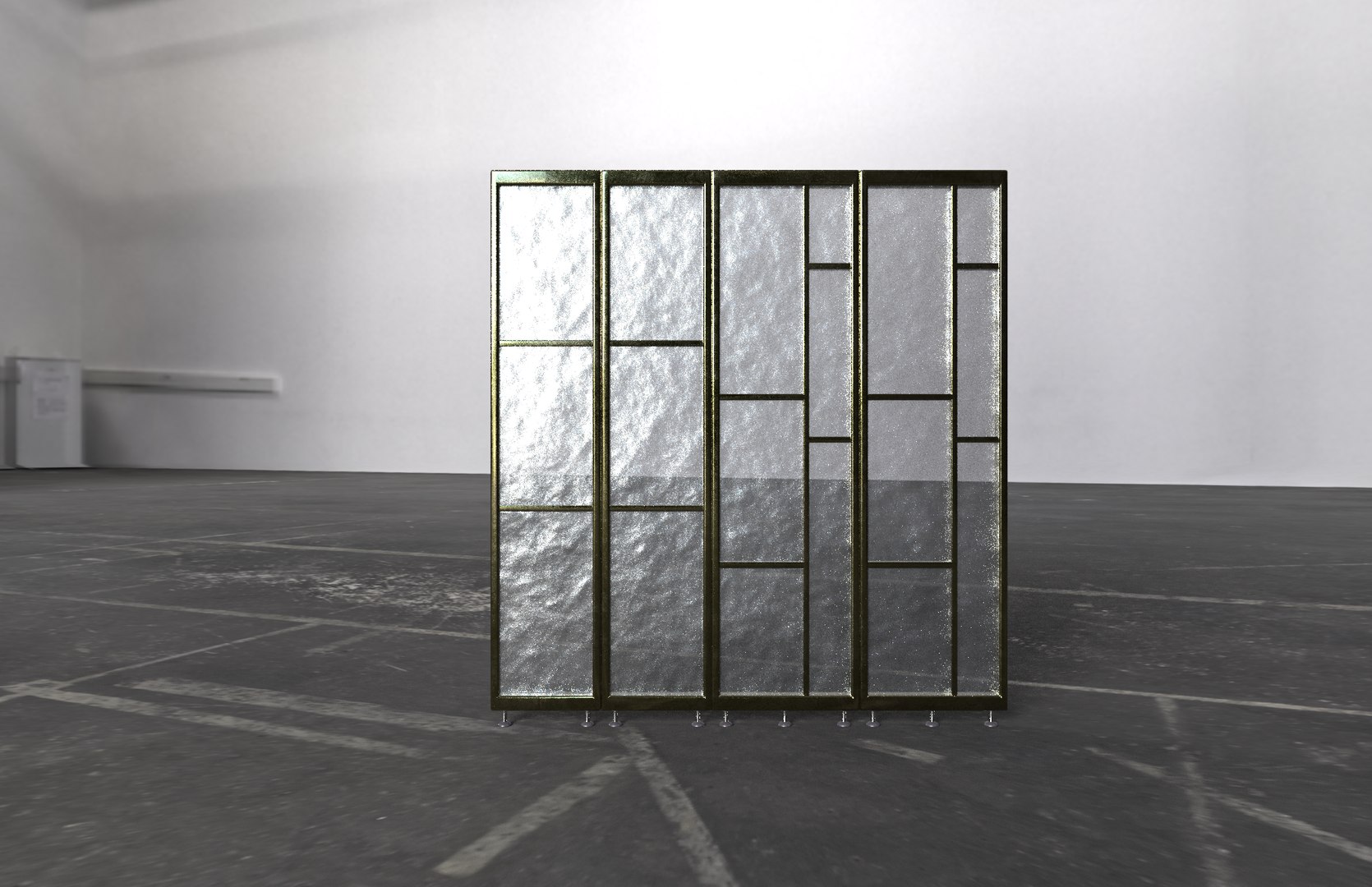 3D Partition Wall - TurboSquid 2140275