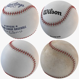 Baseball Balls Collection