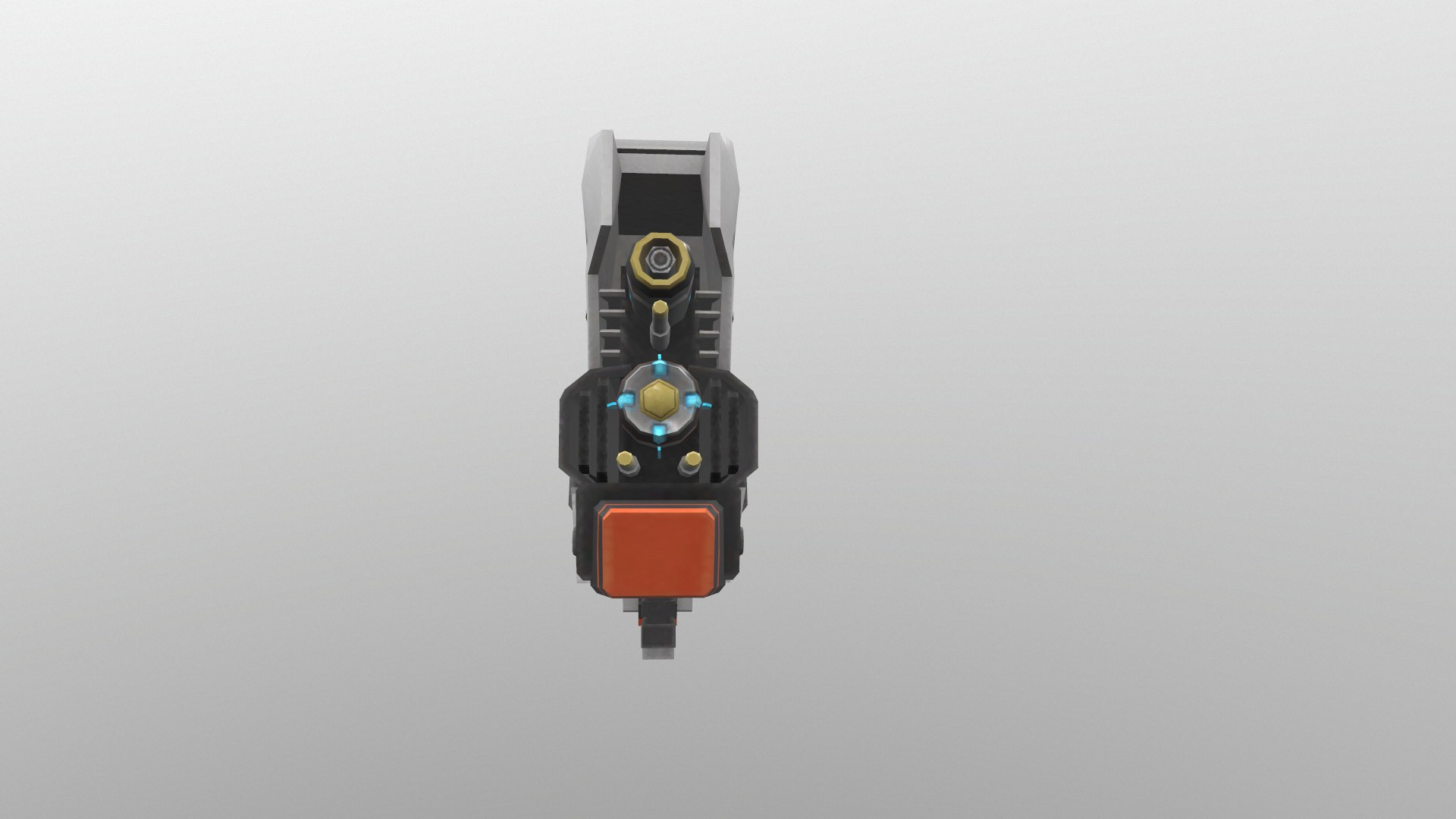 Beam Machine Gun Level 6 Model - TurboSquid 2190961