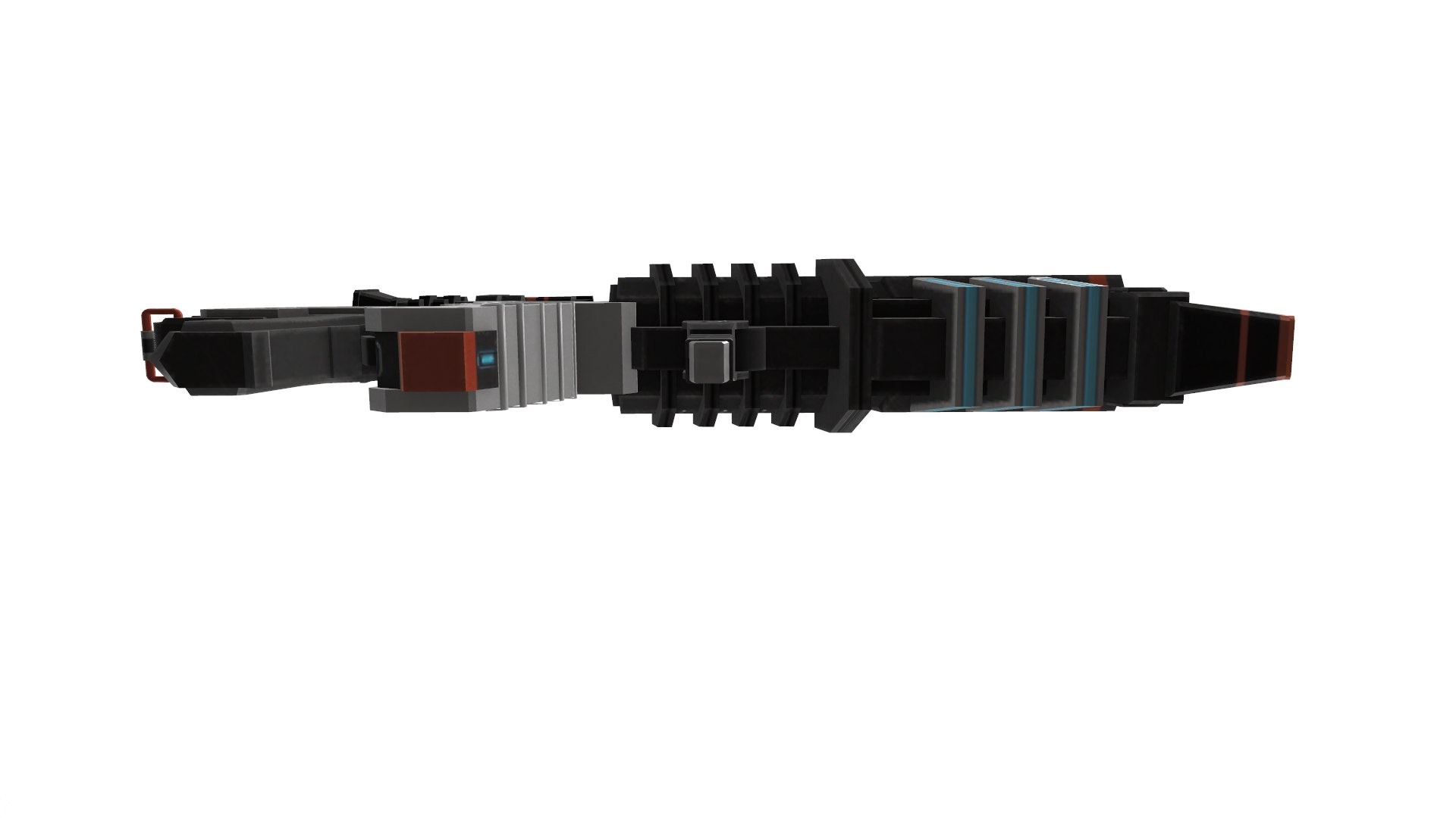Beam Machine Gun Level 6 Model - TurboSquid 2190961