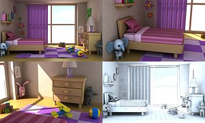 Cartoon Girls Room v2