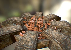 landmine rusty 3d 3ds