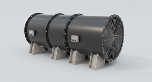 3D Ventilation Fan model