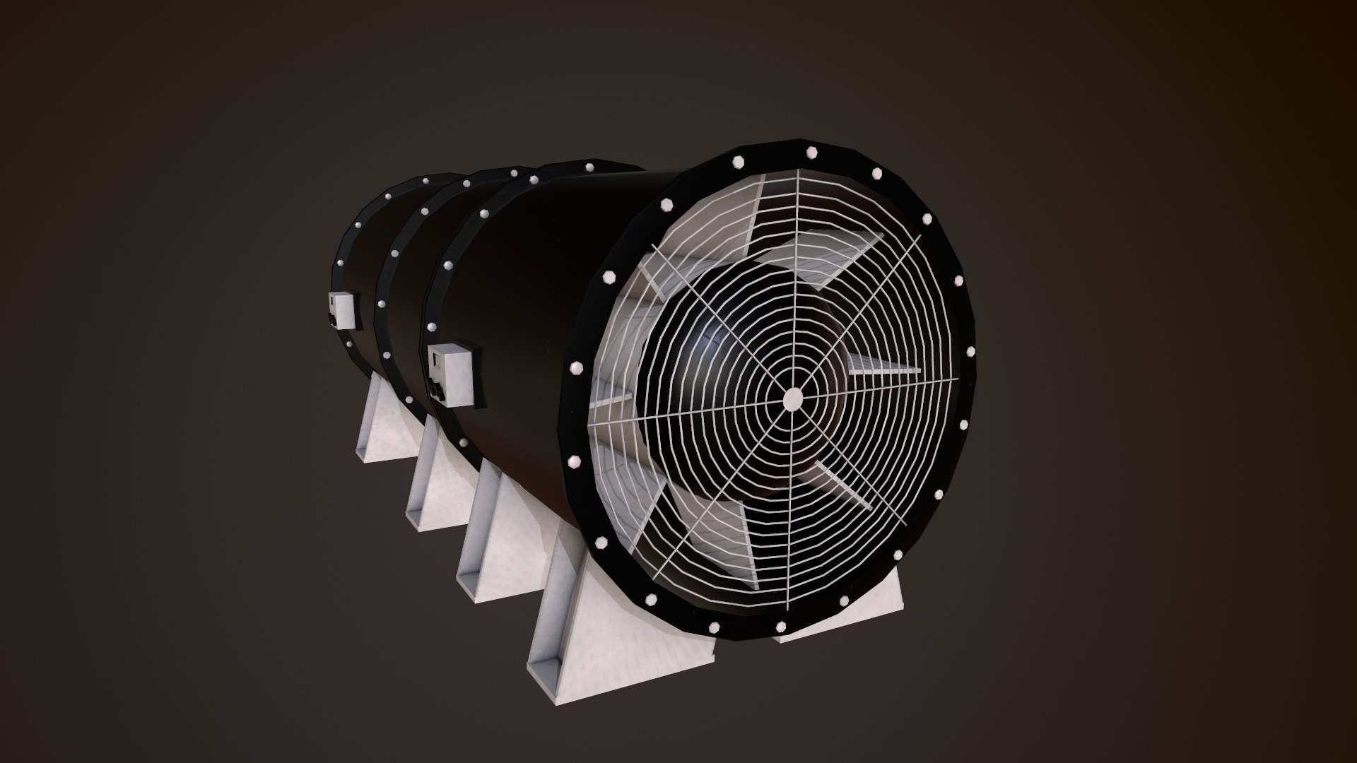 3D Ventilation Fan Model - TurboSquid 1740284
