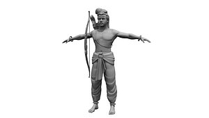 3D India Hunter model