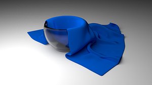 3d blender cloth simulation
