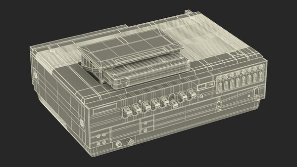 3D модель VHS-плеер с кассетой - TurboSquid 2236583