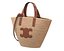 Celine Triomphe Classic Pannier Basket Bag in Raffia