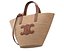 Celine Triomphe Classic Pannier Basket Bag in Raffia