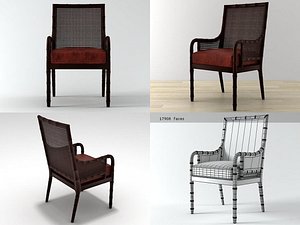 china bay cane occasional 3D model