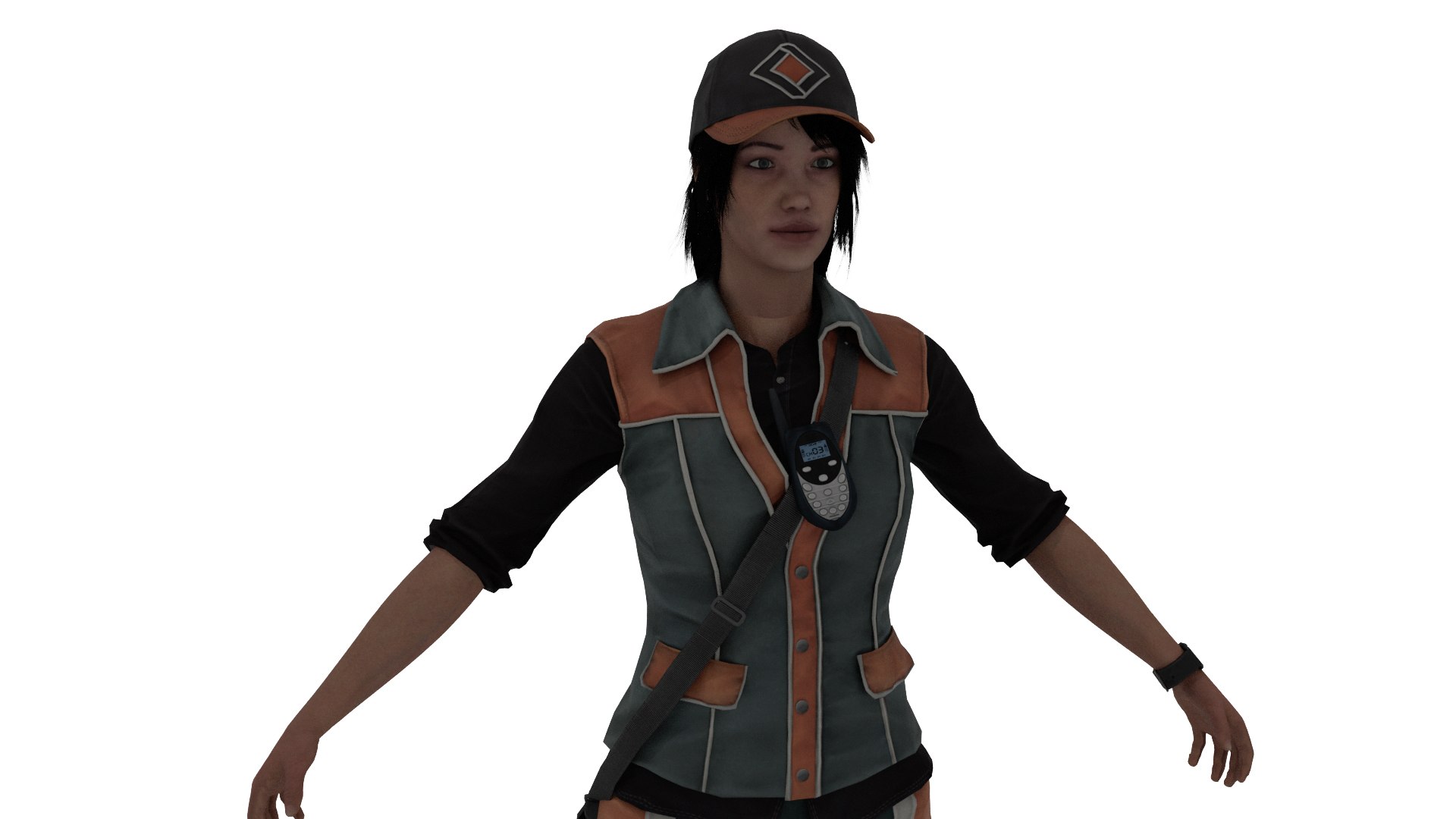 3D Model Rebecca Crane - Assassins Creed - Rigged - TurboSquid 2327153