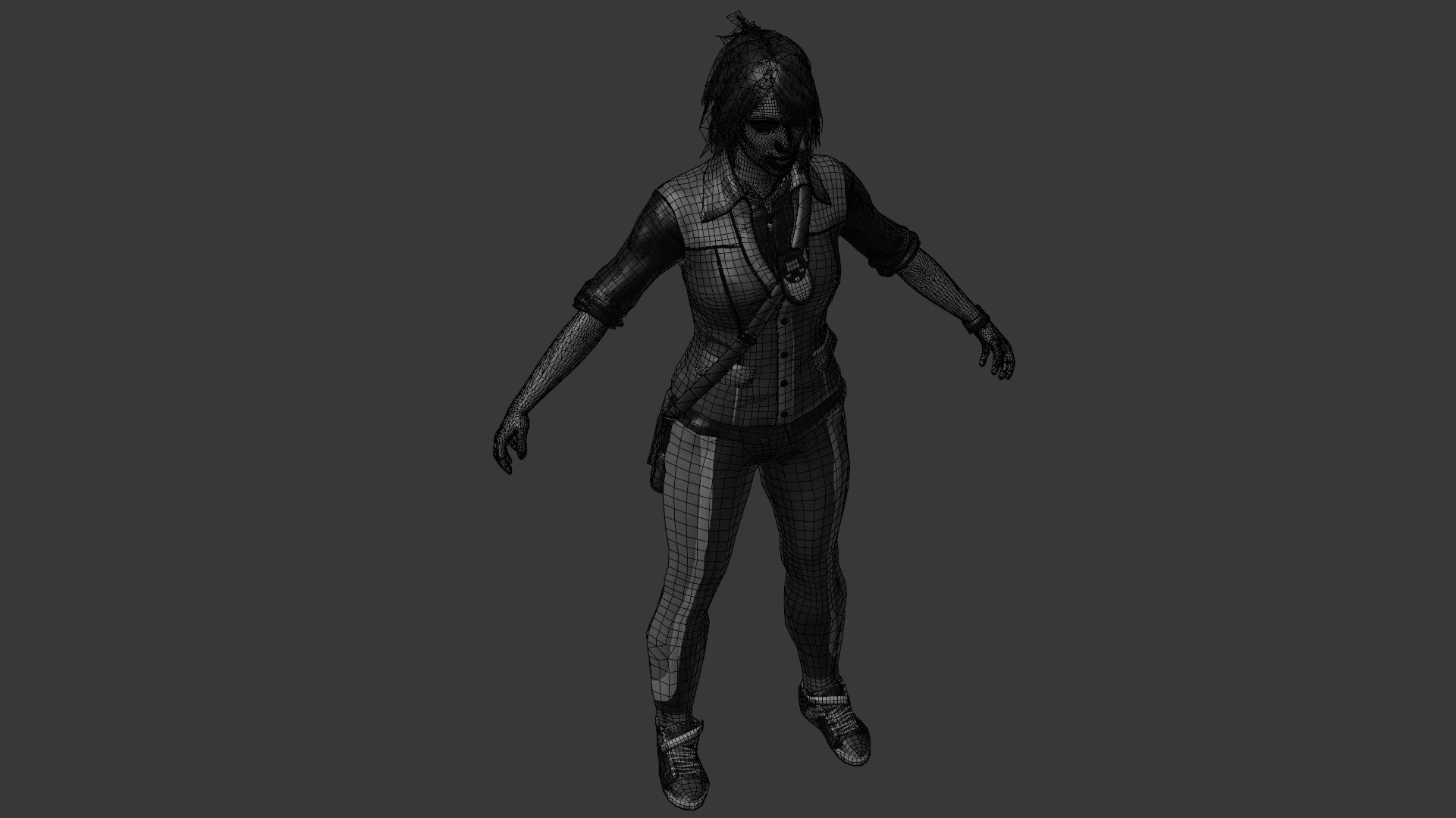 3D Model Rebecca Crane - Assassins Creed - Rigged - TurboSquid 2327153