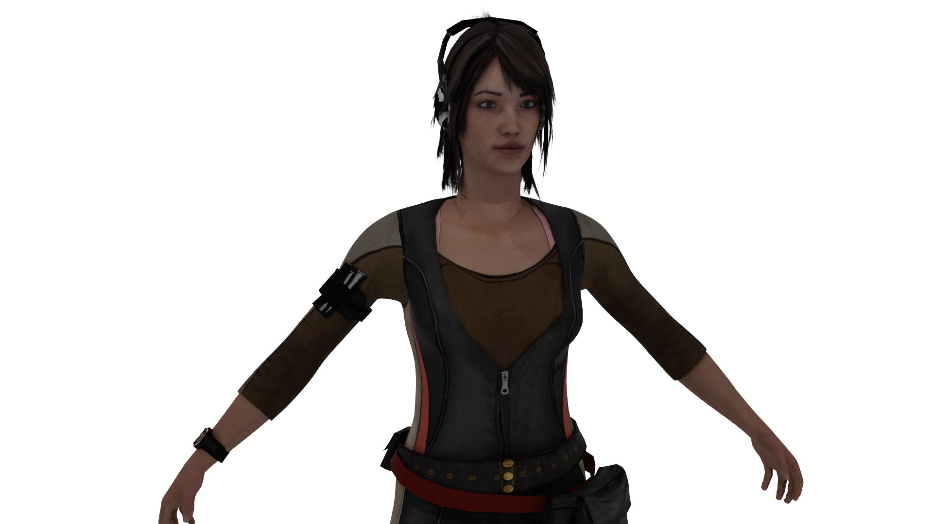 3D Model Rebecca Crane - Assassins Creed - Rigged - TurboSquid 2327153