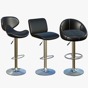 Bar Stool Chair V30 3D
