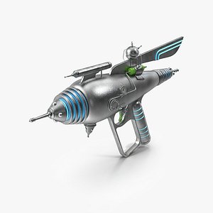 Retro Laser Gun 3D model