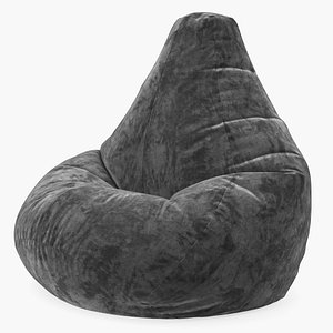 Velvet Beanbag