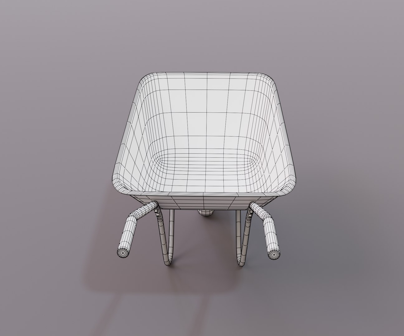 3D Realistic Orange Wheelbarrow - TurboSquid 1990536