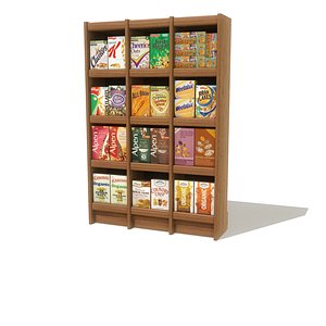 3d breakfast cereals