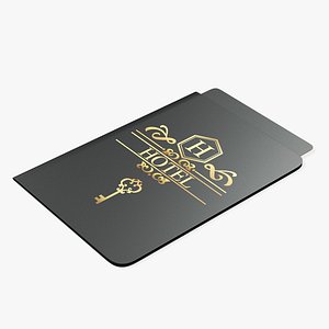 Hotel Card Key Black