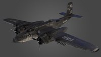 Douglas B-26 Invader Airplane Military