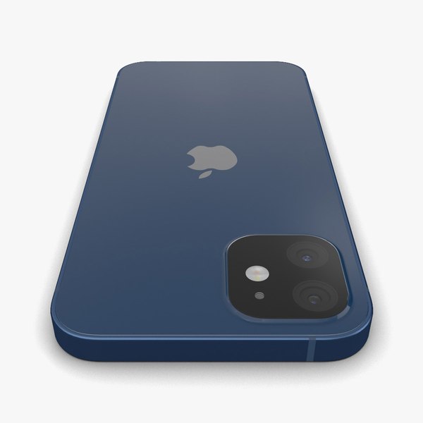 アップルiPhone13ブルー3Dモデル - TurboSquid 1725007