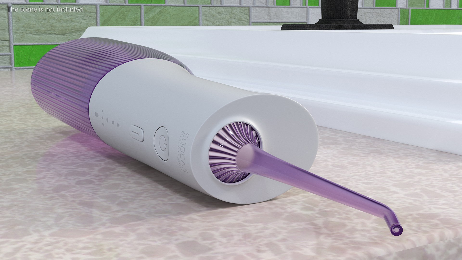 3D Teeth Cleaning Device Purple TurboSquid 2137110