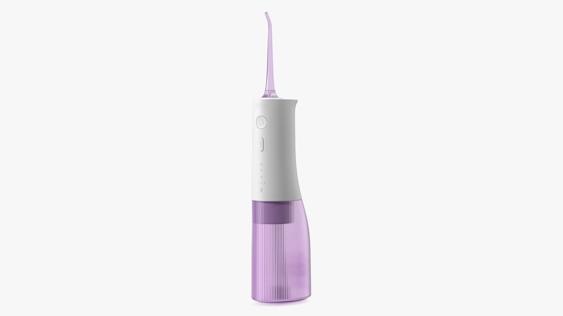 Teeth Cleaning Device Purple 3D model preview