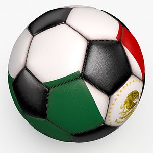 soccerball pro ball black 3d model