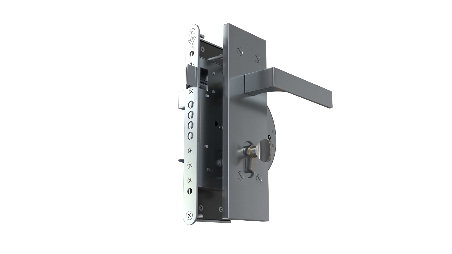 3D Model Door Lock - TurboSquid 2315549