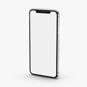 iphone-x---branded-silver 3D