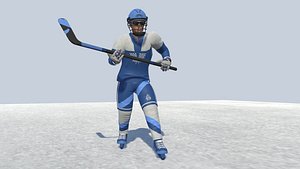 3D model Ice Hockey Actions